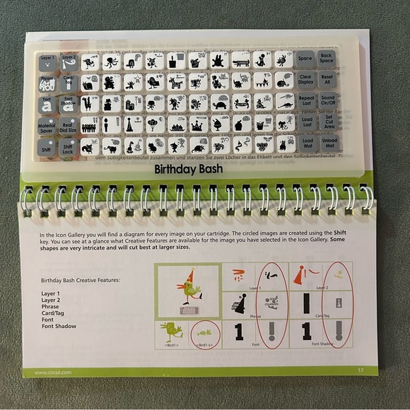 Cricut BIRTHDAY BASH shape & font - Picture 10 of 16